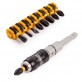 DeWALT DT70518T lankstomas laikiklis + antgalių suktuvams komplektas 10 vnt